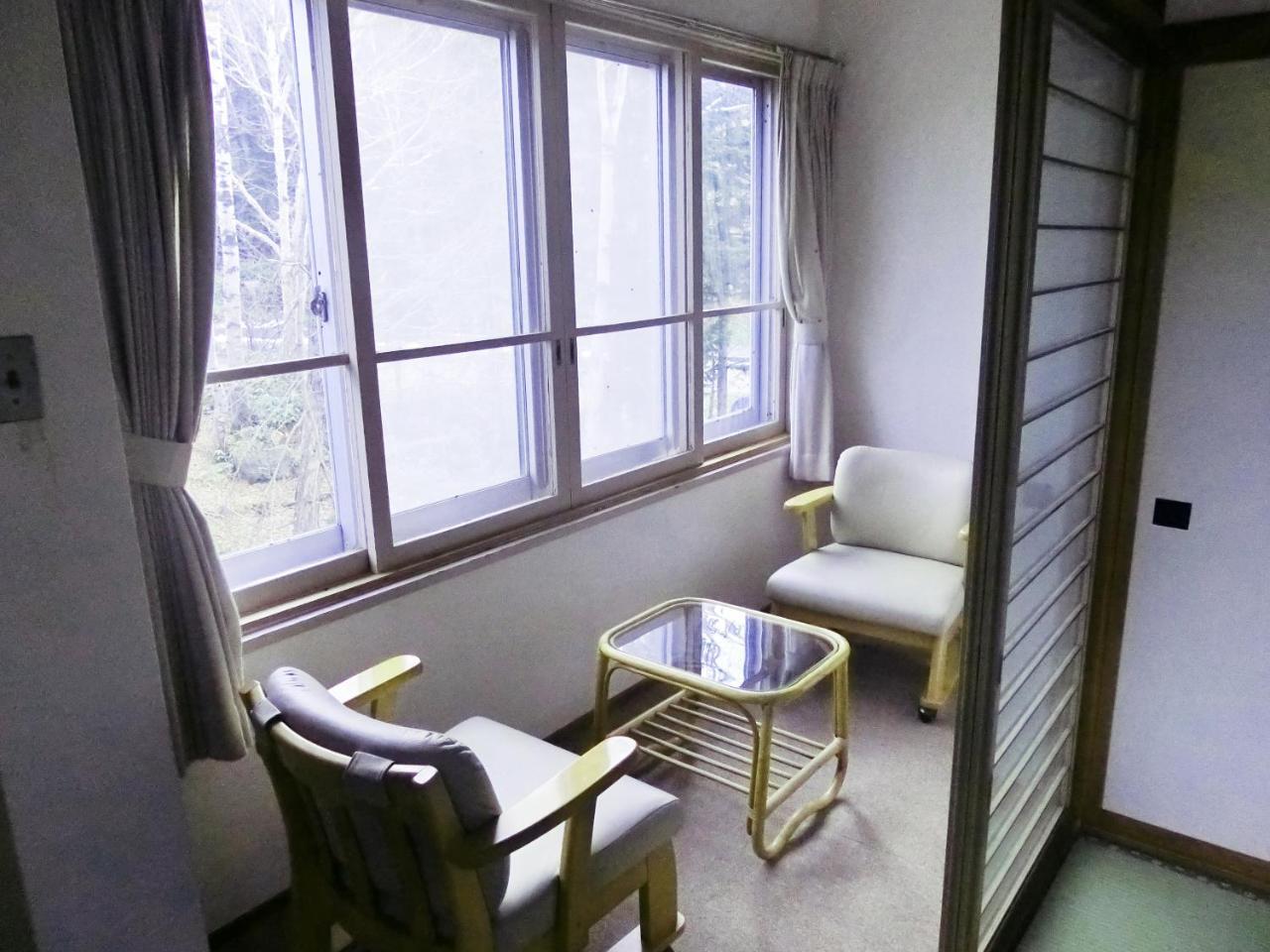 Biei Shirogane No Yu Hotel Luaran gambar