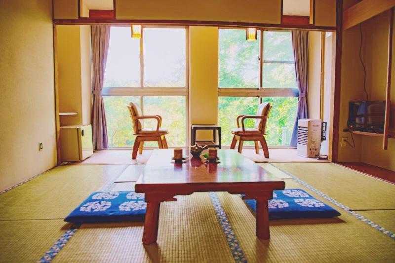 Biei Shirogane No Yu Hotel Luaran gambar